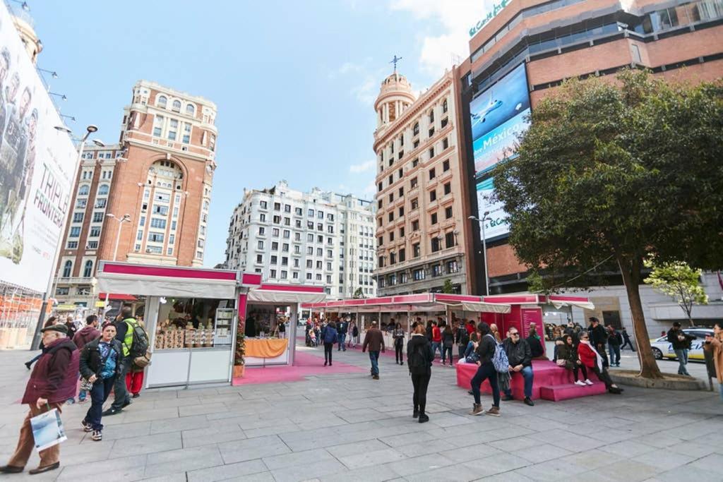 Apartamento Original y coqueto apartamento junto a la Plaza Mayor Madrid Exterior foto